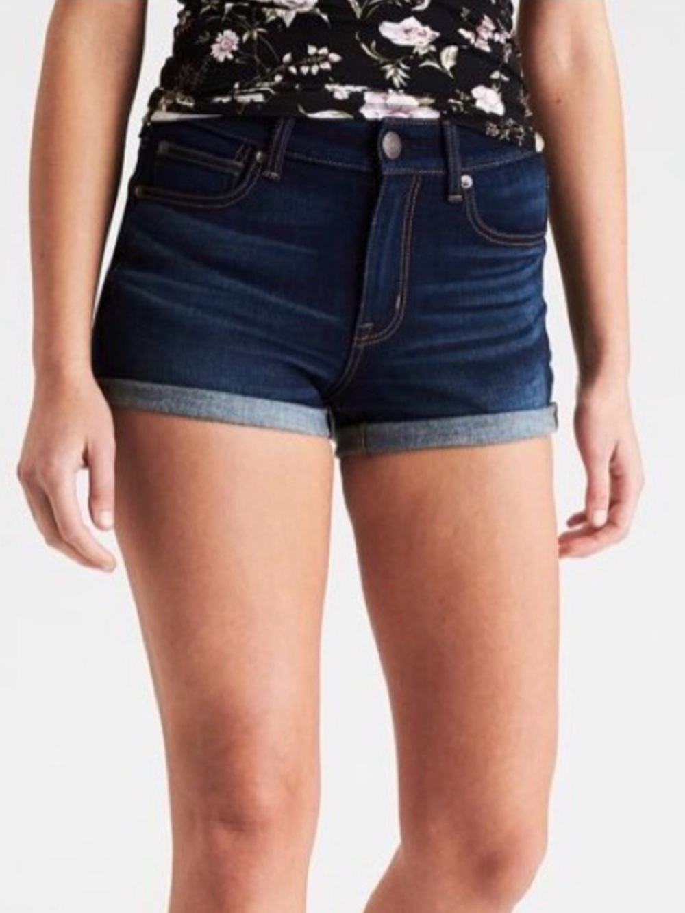 American Eagle Hi-Rise Denim Shorts